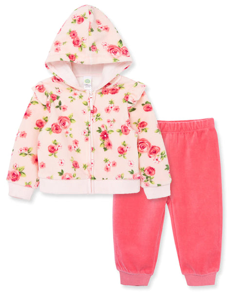 Rose 2-Piece Toddler Hoodie Set 22- 12421