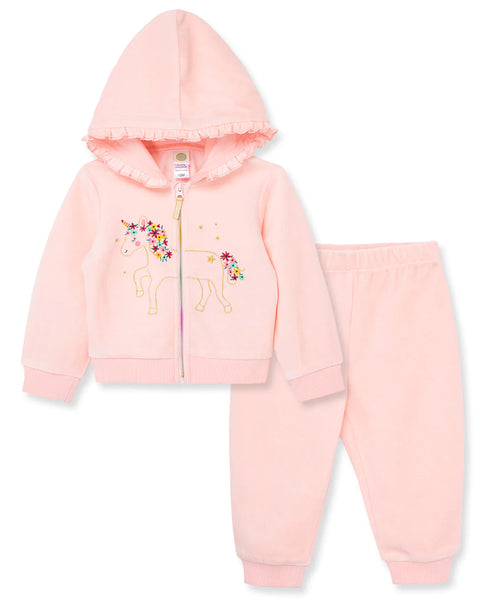 Unicorn 2-Piece Toddler Hoodie Set 22-12425