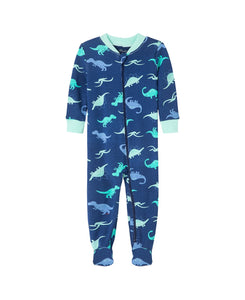 Dino Zip Footed One-Piece 609743