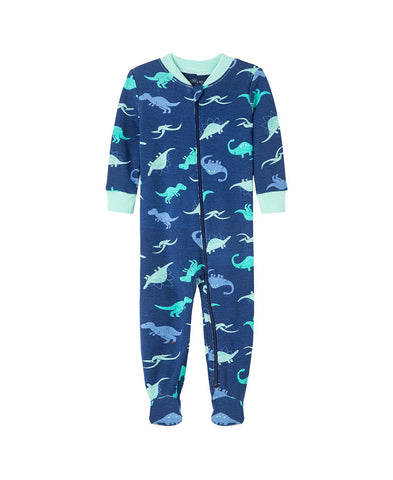 Dino Zip Footed One-Piece 609743