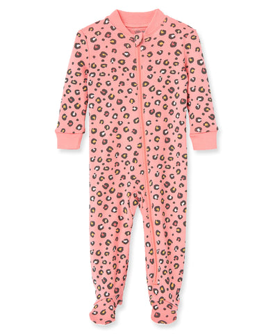 Leopard Zip Front Pajama 22-612185