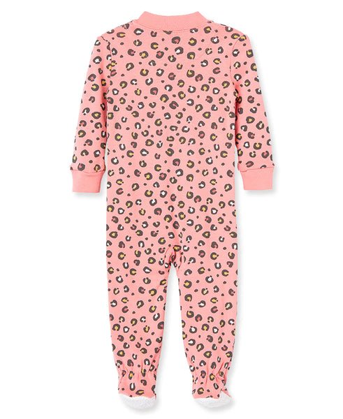 Leopard Zip Front Pajama 22-612185