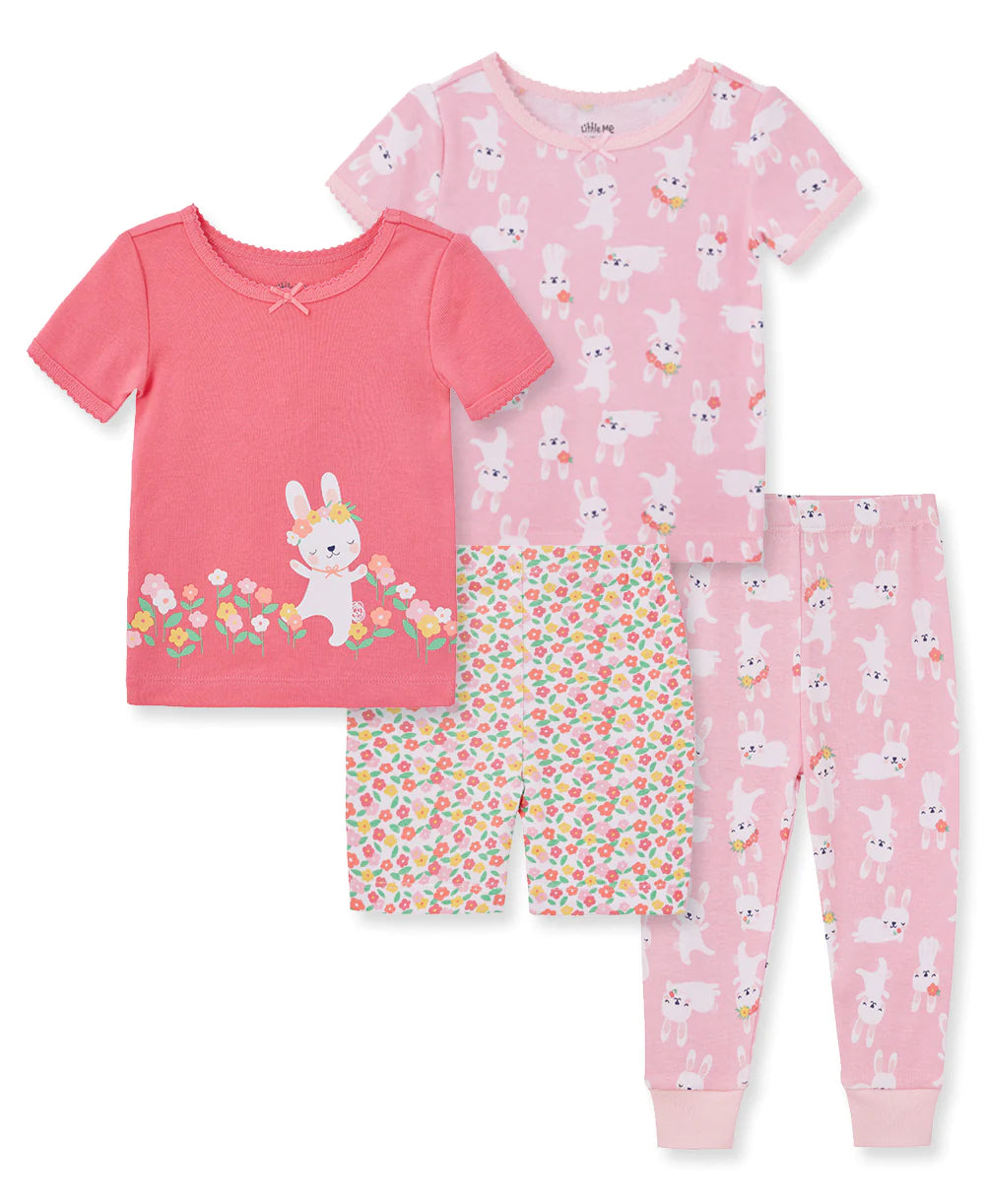 Bunny 4-Piece Pajama Set 612784