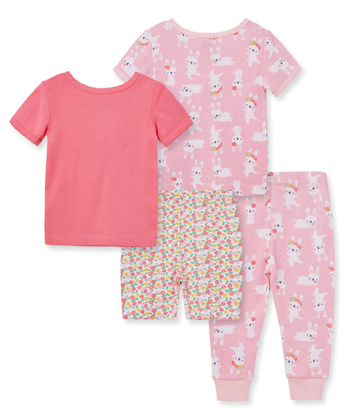 Bunny 4-Piece Pajama Set 612784