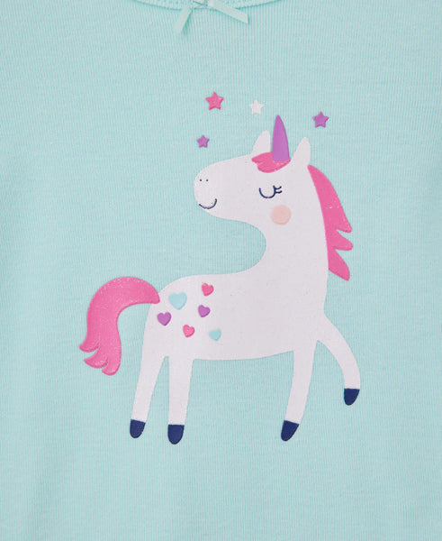 Unicorn 4-Piece Pajama Set 612785