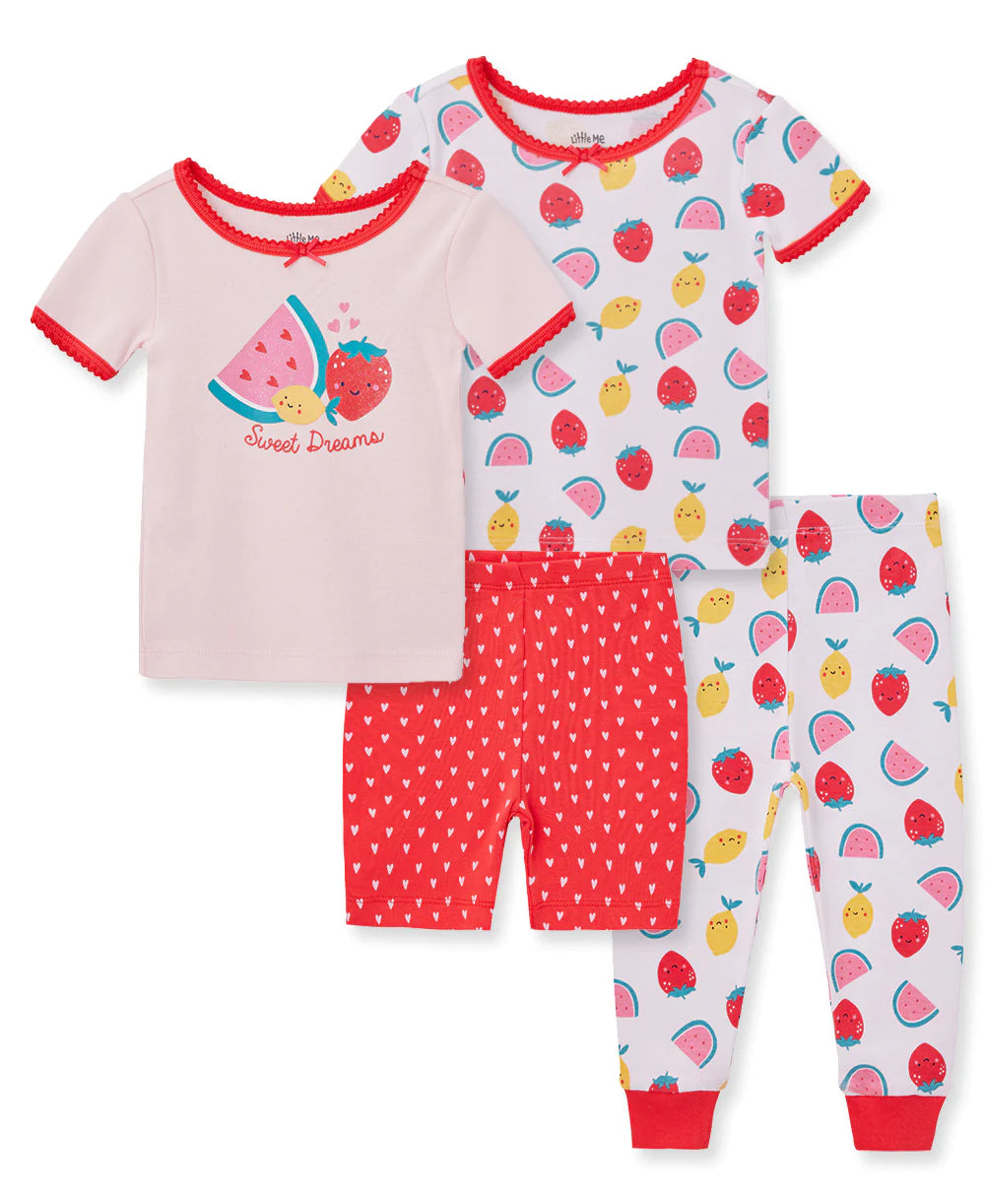 Fruit 4-Piece Pajama Set 612787