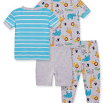 Safari 4-Piece Pajama Set 612791