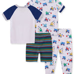Construction 4-Piece Pajama Set 612792