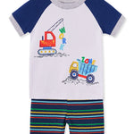 Construction 4-Piece Pajama Set 612792