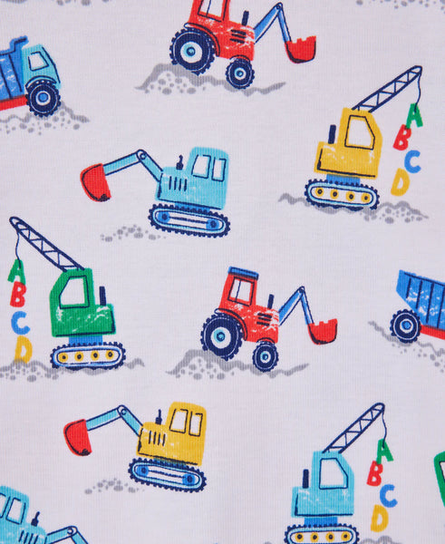 Construction 4-Piece Pajama Set 612792