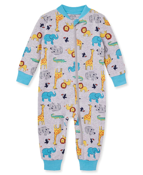 Safari Zip Front Pajama 612797