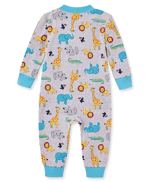 Safari Zip Front Pajama 612797