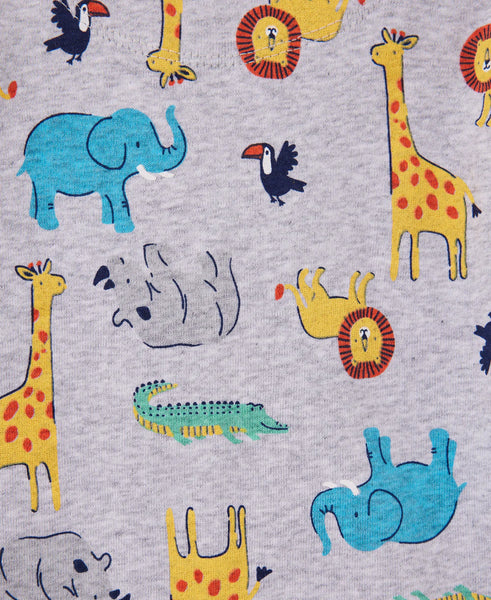 Safari Zip Front Pajama 612797