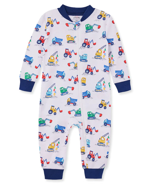 Construction Zip Front Pajama 612798