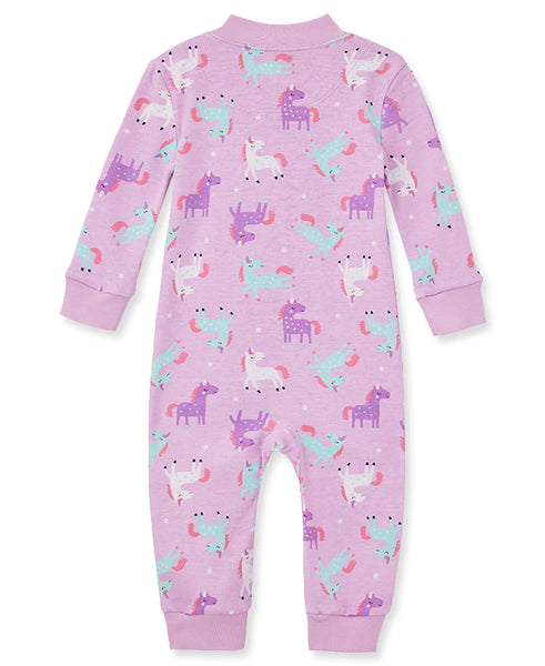 Unicorn Zip Front Pajama 612803