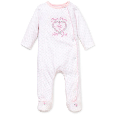 LITTLE ME BABY PAJAMAS GIRL PINK 1556
