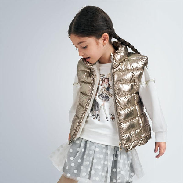 MAYORAL GOLD REVERSIBLE VEST Style: 4352 044