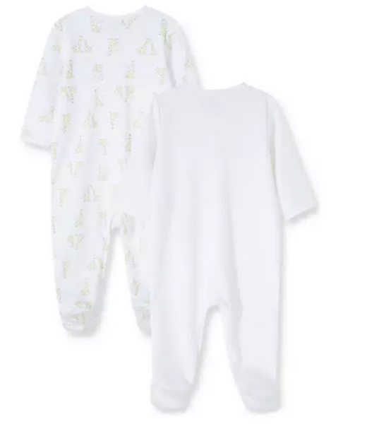 Baby Boys Giraffe Footies Set 10882