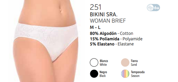 251 Lady bikini