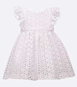 LEAH EYELET DRESS10148