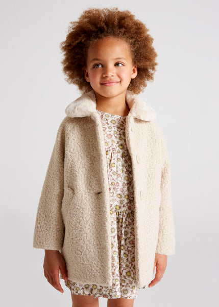 Terry coat for girl Art. 12-04484-039