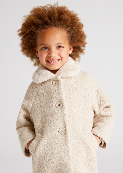 Terry coat for girl Art. 12-04484-039