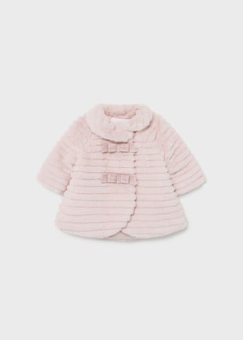 Newborn fur coat for girl Art. 11-02404-075