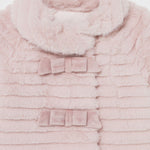 Newborn fur coat for girl Art. 11-02404-075