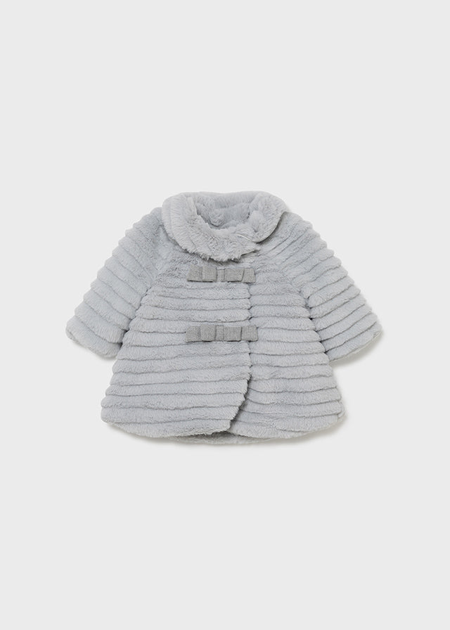 Newborn fur coat for girl Art. 11-02404-077