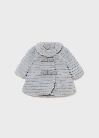 Newborn fur coat for girl Art. 11-02404-077