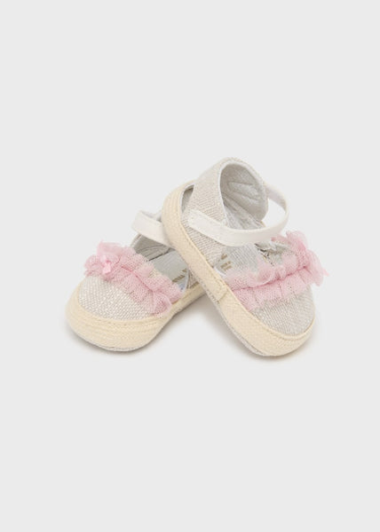 Espadrille with ruffle for newborn Art. 23-09634-093