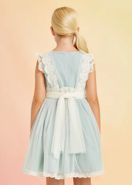 Girl Plumeti Tulle Dress Ref. 23-05037-060