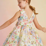 Printed Linen Dress For Girl Ref. 23-5034-3