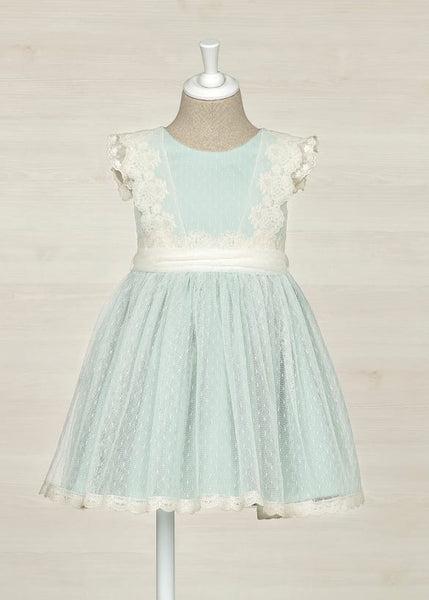 Girl Plumeti Tulle Dress Ref. 23-05037-060