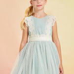 Girl Plumeti Tulle Dress Ref. 23-05037-060
