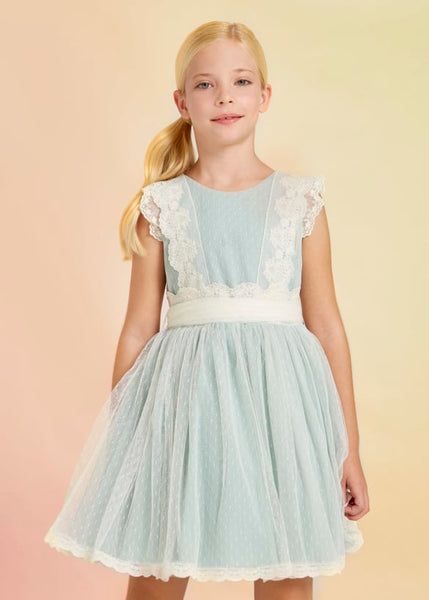 Girl Plumeti Tulle Dress Ref. 23-05037-060