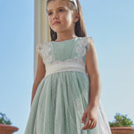Girl Plumeti Tulle Dress Ref. 23-05037-060