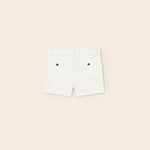 Short-sleeved shirt with embroidered motif and mandarin collar for baby Art. 23-01112-065