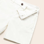 Short-sleeved shirt with embroidered motif and mandarin collar for baby Art. 23-01112-065
