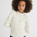 Printed knit blouse for girl 7173-11\7031-17\7591-57