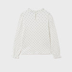 Printed knit blouse for girl 7173-11\7031-17\7591-57
