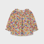 Printed blouse for baby girl Art. 11-02151-064 WITH Long jeans for baby girl Art. 11-00576-051
