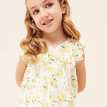 Girl's Printed Chiffon Sleeveless Blouse Art. 23-03136-038