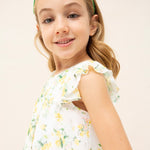 Girl's Printed Chiffon Sleeveless Blouse Art. 23-03136-038