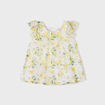 Girl's Printed Chiffon Sleeveless Blouse Art. 23-03136-038