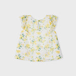 Girl's Printed Chiffon Sleeveless Blouse Art. 23-03136-038