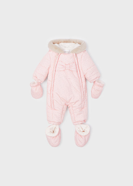 Microfiber jumpsuit for newborn ECOFRIENDS 2606-47