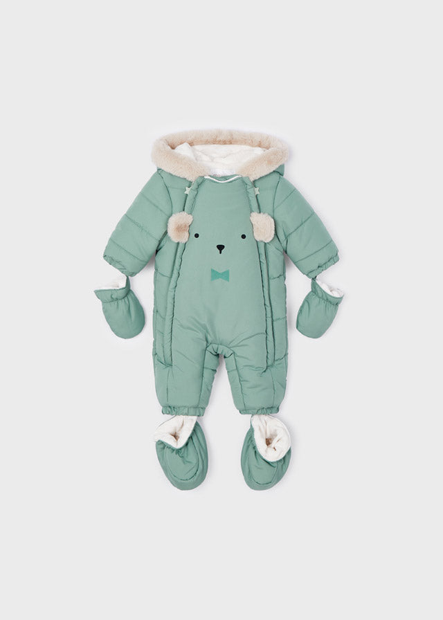 Microfiber jumpsuit for newborn ECOFRIENDS Art. 12-02606-048