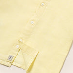Short-sleeved shirt with embroidered motif and mandarin collar for baby Art. 23-01112-065