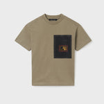 T-shirt with a printed motif in cotton for a boy Art. 23-06072-010